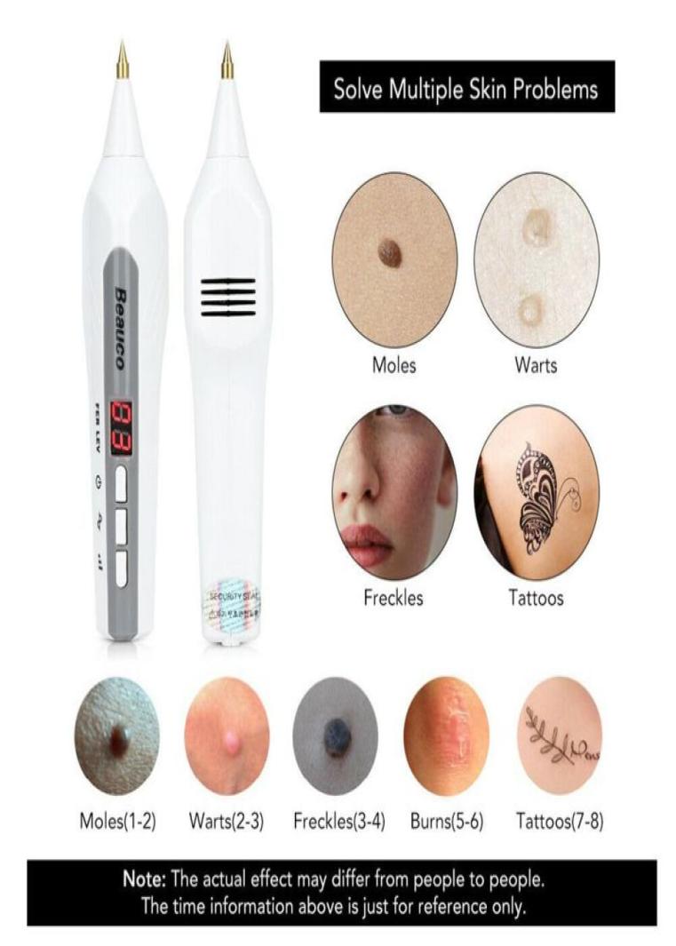 

Professional Spot Tattoo Removal Machine Tag Plasma Pen Face Freckle Wart Remover Skin Care Home Beauty1453498