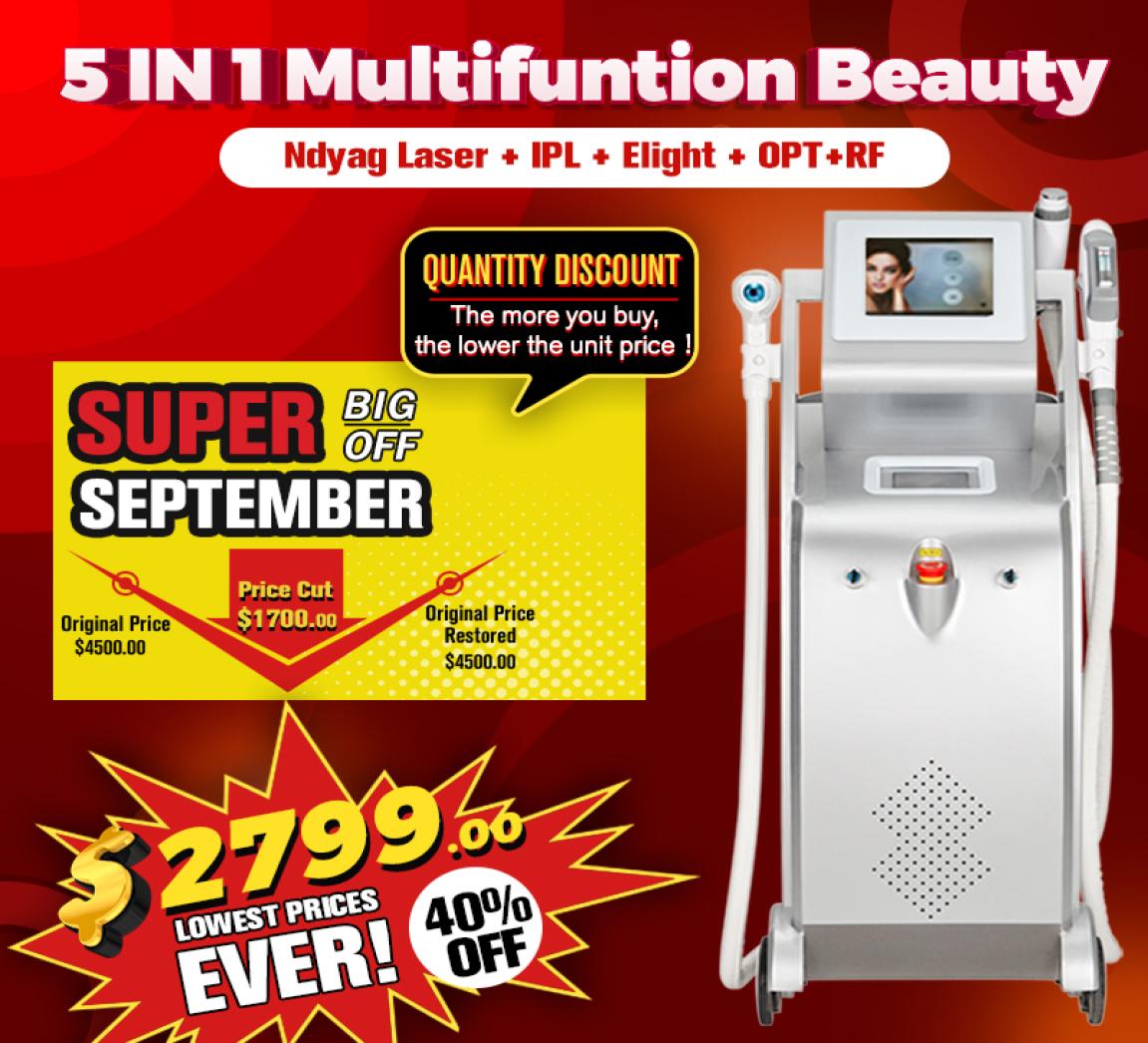 

ipl hair removal FDA technology 5 in 1 Medical germany elight ipl laser machine elight6380969