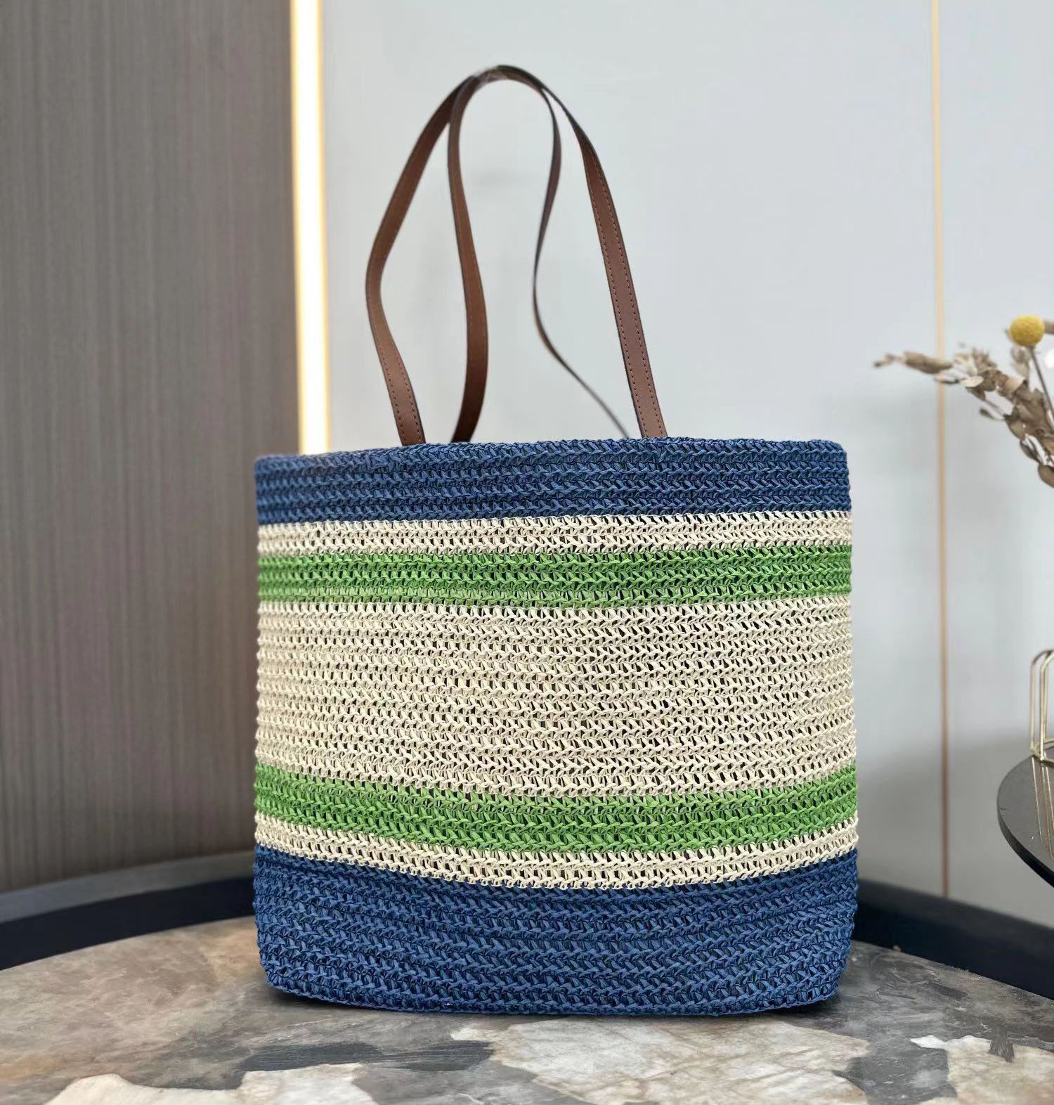 

Beach bags designer straw summer fashion handbags new style luxury bag weave hollow out womens clutch tote crossbody travel shoulder bag, C5
