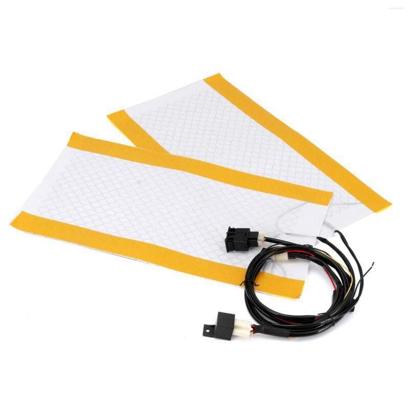 

Car Seat Covers Heating Pad Winter Carbon Fiber Built-in Universal 12V Heater With Switch And Temperature Protector