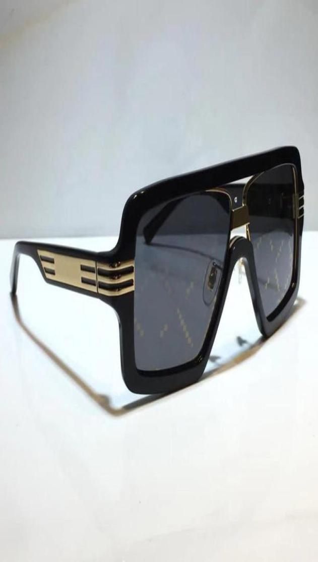 

Sunglasses For Men and Women Summer style AntiUltraviolet Retro 0900S Plate rectangle Big Full Frame fashion Eyeglasses Random Bo8120817