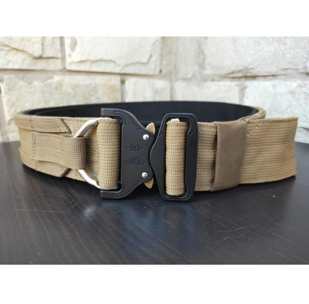 

Tactical Belt Multicam Molle Combat Battle Belt Army Shooting Combat Gear Outdoor Hunting Fighter 5cm Wide3234677, Red