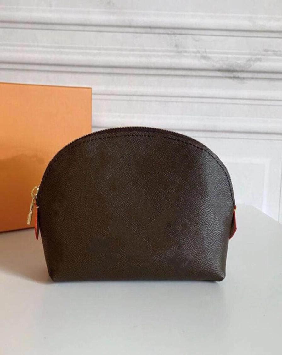 

Mini Women Cosmetic Bags Classic Makeup Bag Design Travel Pouch Make up Ladies Cluch Purse Organizador Toiletry Cases1034213, Brown