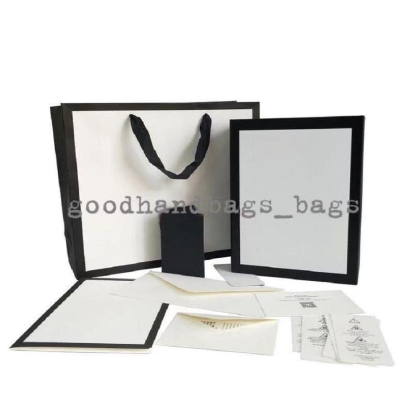 

Factory whole designer lady bags box with different color name size and stuff for bags wallet handbags Only box 51886805416