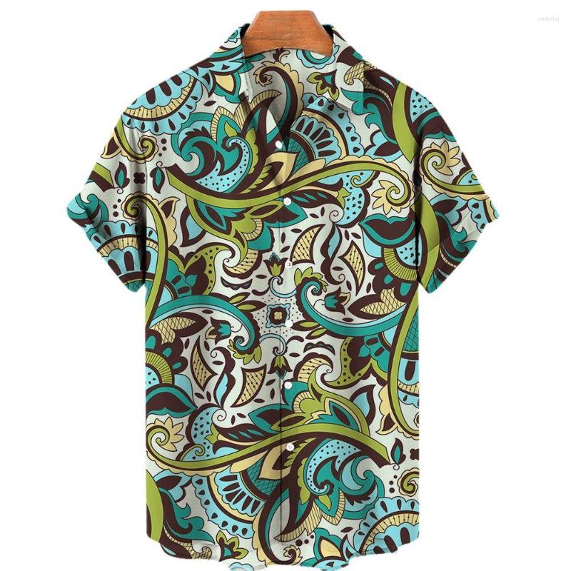 

Men's Casual Shirts 3d Print Fashion High Street Loose Top Men's Shirt Streetwear Unisex 5xl Breathable Hawaiian Baroque French Tshirt, Zf-0364