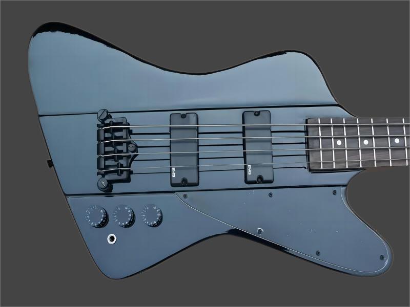 

Factory Custom 4-String Black Electric Bass Guitar with Rosewood Fingerboard,Black Hardwares,Black