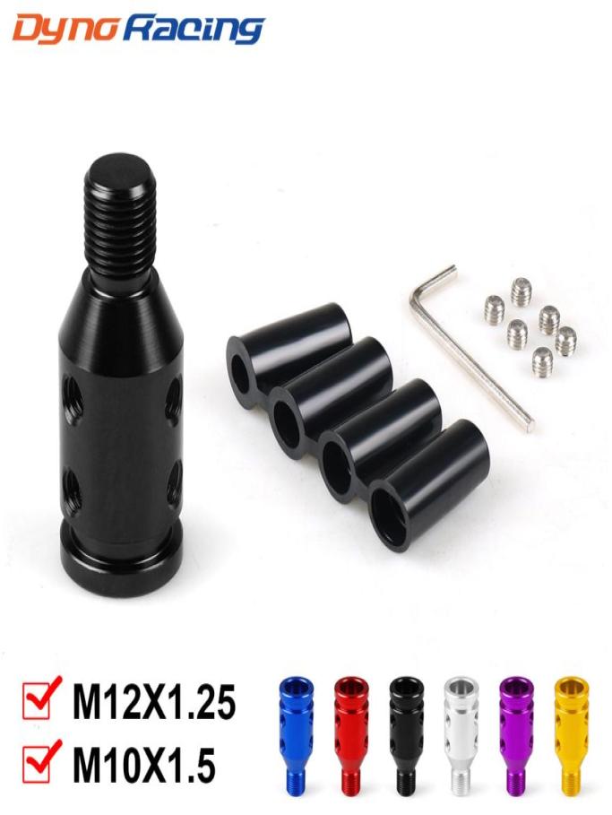 

Universal Car Manual Gear Shift Knob Adapter For M10x15M12x125 Thread Aluminum Alloy3966478
