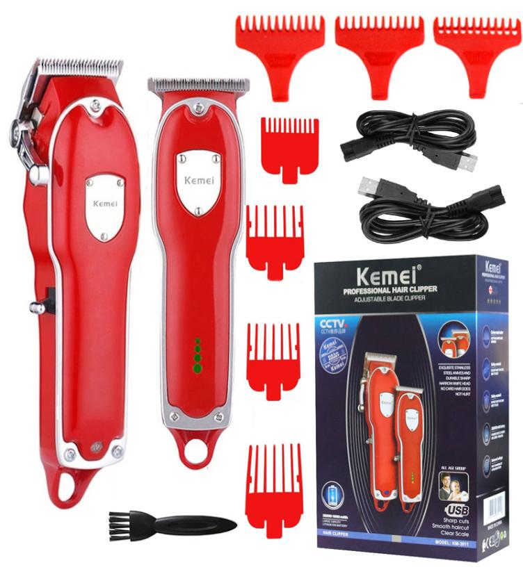 

professional powerful electric hair clipper barber trimmer for men adjustable rechargeable beard cut machine combo kits 2206235983894