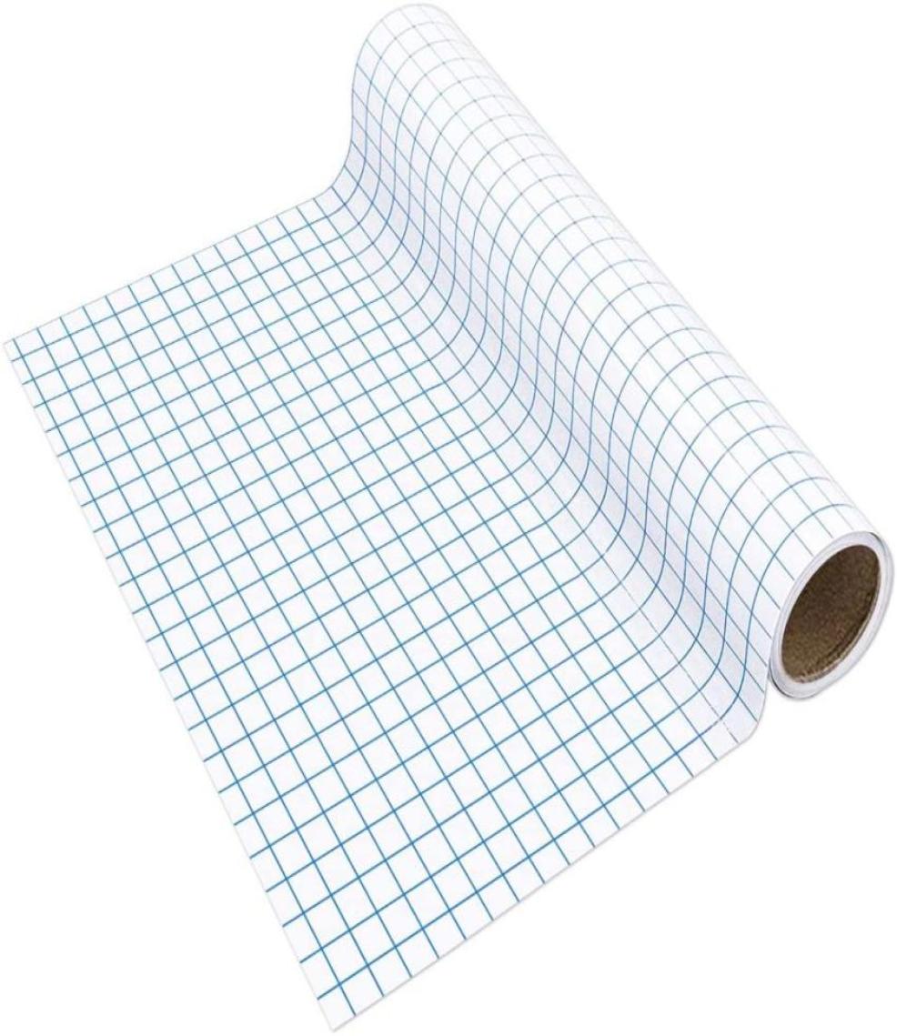

Window Stickers 12x200quot Transfer Paper Tape Roll Blue Alignment Grid For Silhouette Cameo Cricut Adhesive Signs Sticker2780622