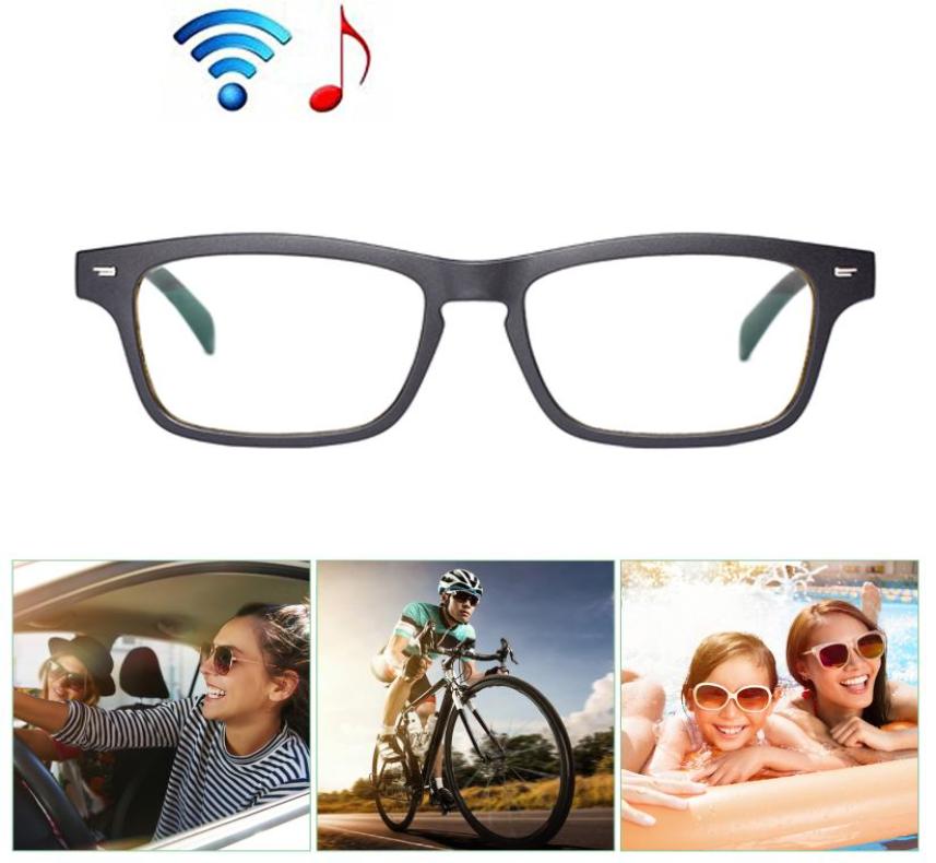 

Sunglasses Bluetooth Wireless Music Glasses Lens Portable Outdoor Noise Reduction Open Headphone For Traveling Running Hiking4201757