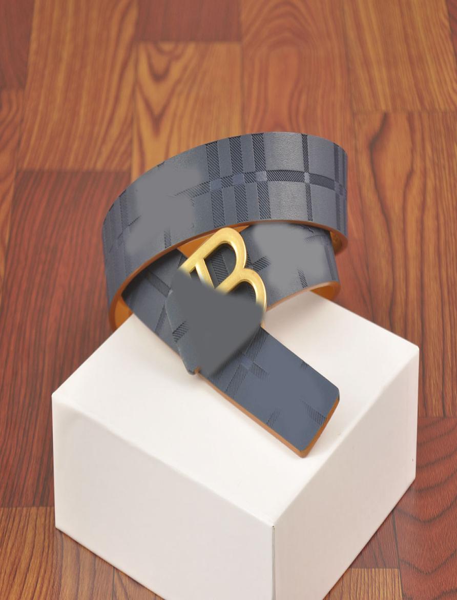 

bu rbe rry Whole belt Double sided abur ber ry Six color bronze gold and silver buttons 38cm wide embossing 04 for mens women4286566