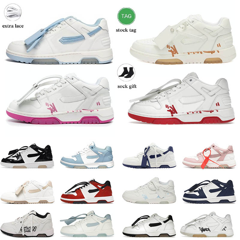 

Designer Women Men Low Tops Luxury Casual Shoes Out Of Office Sneaker Offs White Vintage Leather Dhgates Loafers Platform Sneakers For Walking Sports Trainers, 37 white orange blue