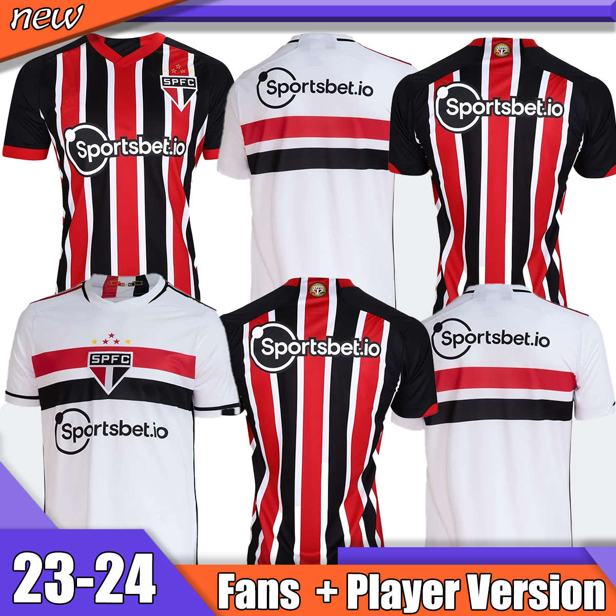 

2023 2024 Sao Paulo fc soccer jerseys LUCIANO 23 24 Rafinha GALOPPO Calleri ALISSON PABLO MAIA LUCIANO MIRANDA RAFINHA home away 3rd football shirt Jerseys de futbol, Orange