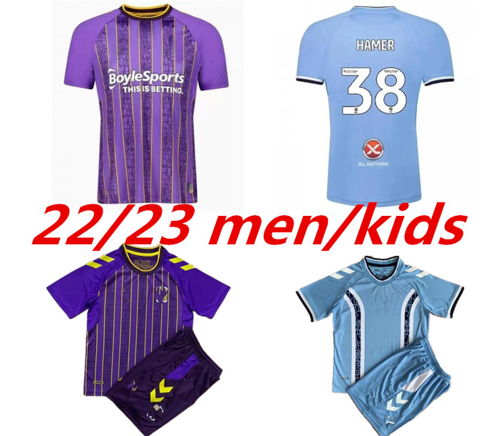 

22 23 Coventry City soccer jerseys O Hare Sheaf Gyokeres Godden Hamer 2023 home blue men kids kit football shirts tops camiseta de futbol 999, Green