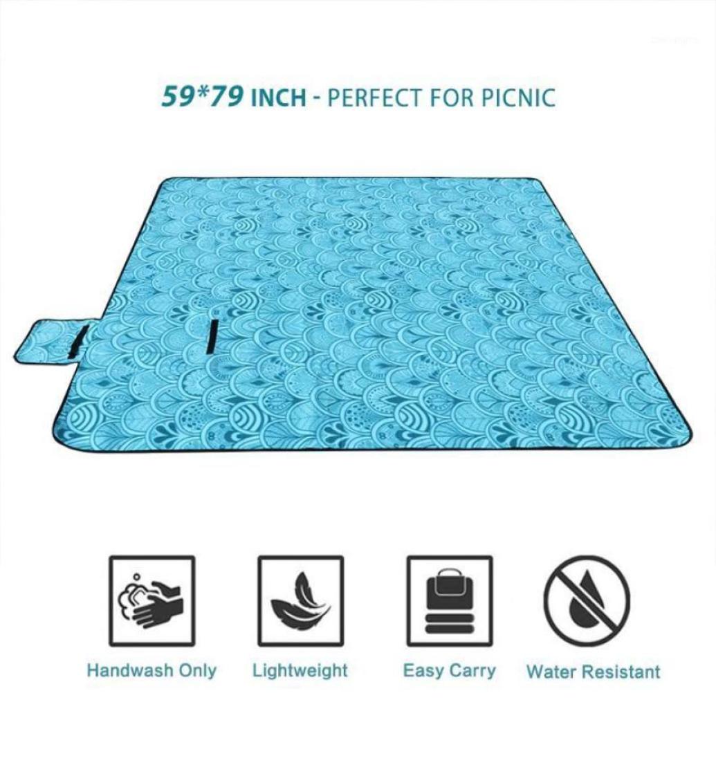 

Outdoor Pads Sports Camping Mat Picnic Blanket Waterproof Backing Soccer Sidelines Games Toddler Play Crawl Beach7093793