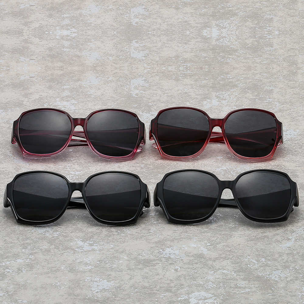 

Fashion Sunglasses Frames TR90 set Portable one pair Driving polarized sunglasses Tiktok The same type of myopic glasses