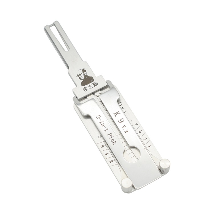 

Original lishi K9 2-in-1 car door lock pick and decoder locksmith tool