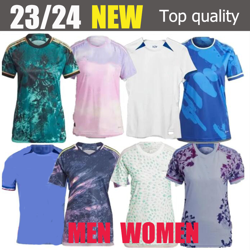 

2023 women french englands Mexico SWEDEN JAPAN COLOMBIA WOMEN SOCCER JERSEYS SPAIN GERMANY home away 23 24 jersey football shirts lady sets woman MEN player FANS, 13