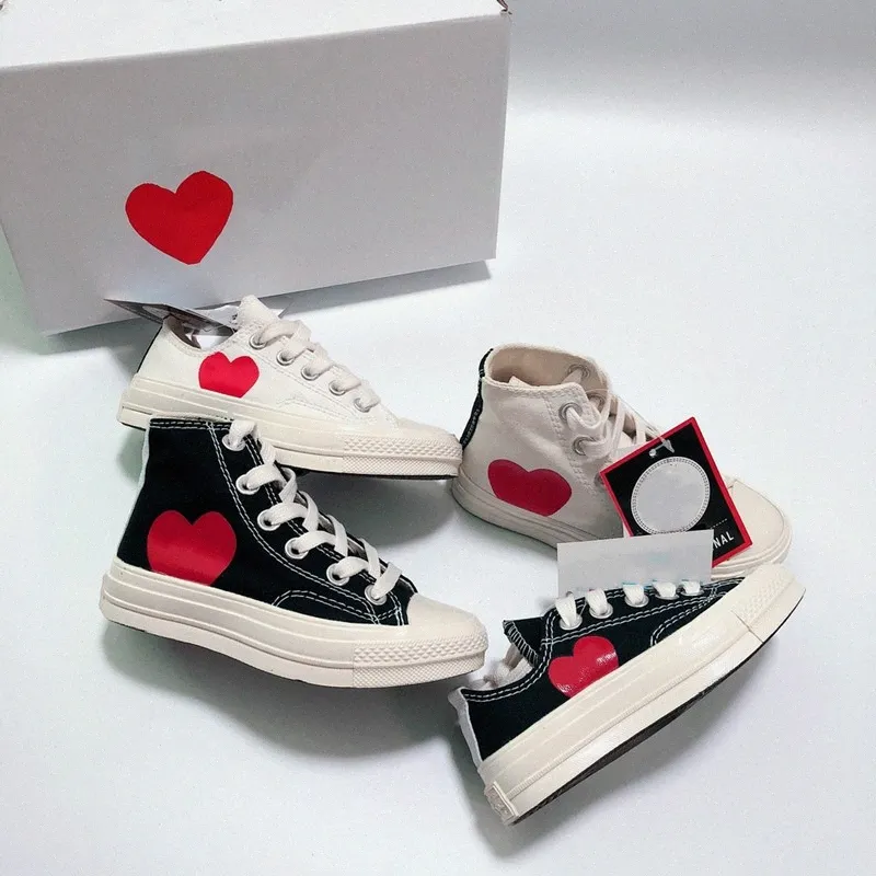

New Fashion Kids shoes Knit 1970 canvas shoes star Sneaker chuck 70 chucks 1970s love Running Shoe Designer baby youth breathable White Blac