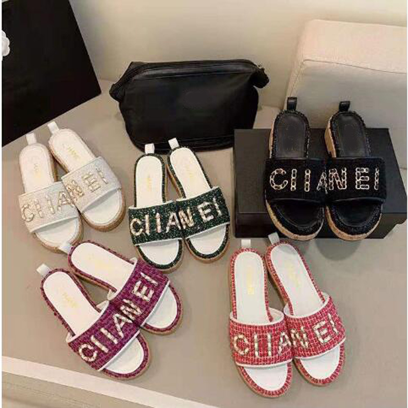 

Luxurys Shoes Slipper slides For Women Fashion Classic black sandals Heatshoes Platform Gear Bottoms Beach lightweight slippers resorts platform, 18