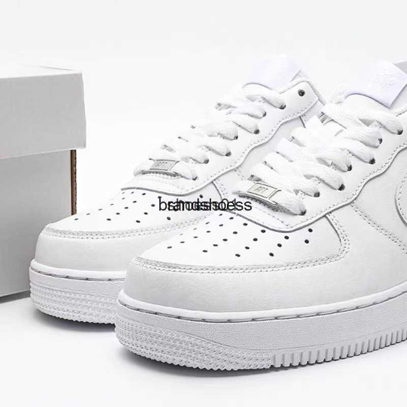 

Air Pure White Classic Low Top Small White Shoes for Men High Top Wheat AF1 Macaron Shoes for Women