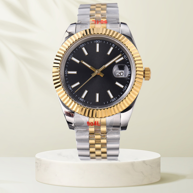 

mens datejust 41mm 36mm watch datejust watches designer aaa quality mechanical 36 mm just watch waterproof folding buckle Luminous glass montre de luxe dhgate, D5