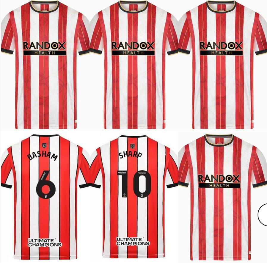 

ShEffIElD Promotion Soccer Jerseys 23/24 Training UniTEdS 2023 2024 Football Shirt BREWSTER BERGE McBURNIE SHARP size S-4xl