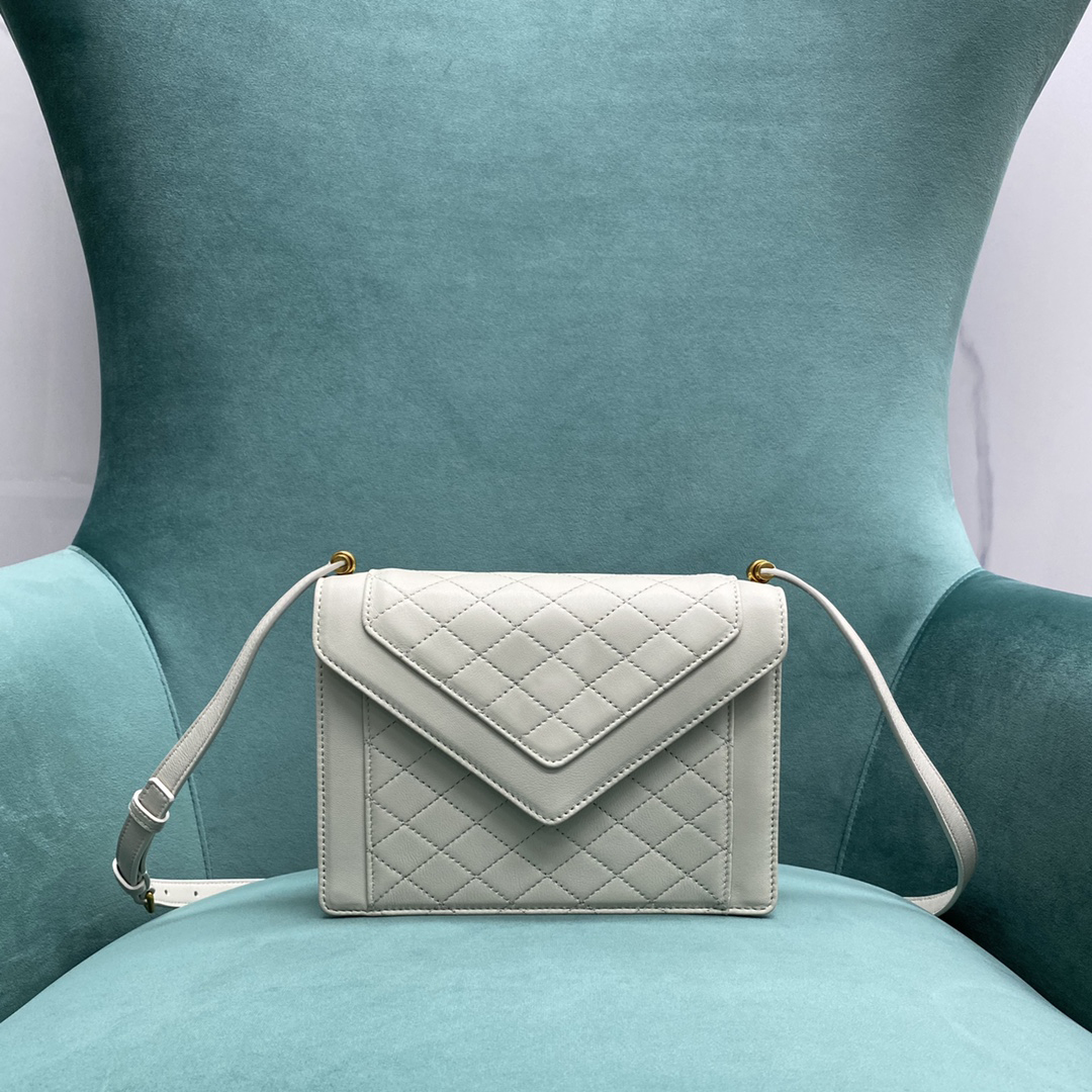 

Designer Envelope bag Genuine leather Handbag 20CM Luxury Crossbody bag Delicate knockoff Flap bag With Box YY032