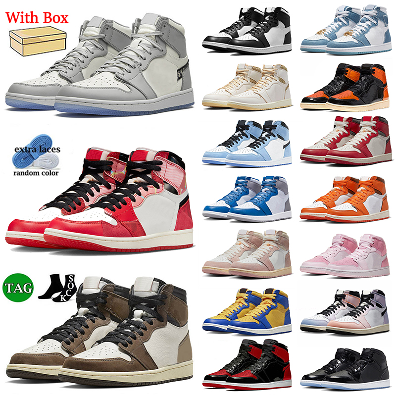 

1s Lows Og Basketball Shoes Jumpman 1 Spider-verse Ts Mocha Denim Craft Lost Found Starfish Washed Pink Space Jam Bred Patent Royal Reimagined Mens Women Sneakers 36-47