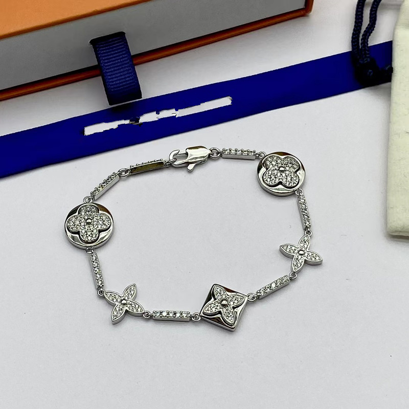 

Tennis bracelet designer jewelry mens bracelet gold jewelry charm bracelet rose fashion bracelet golden cuff party women's luxury braceles men and women