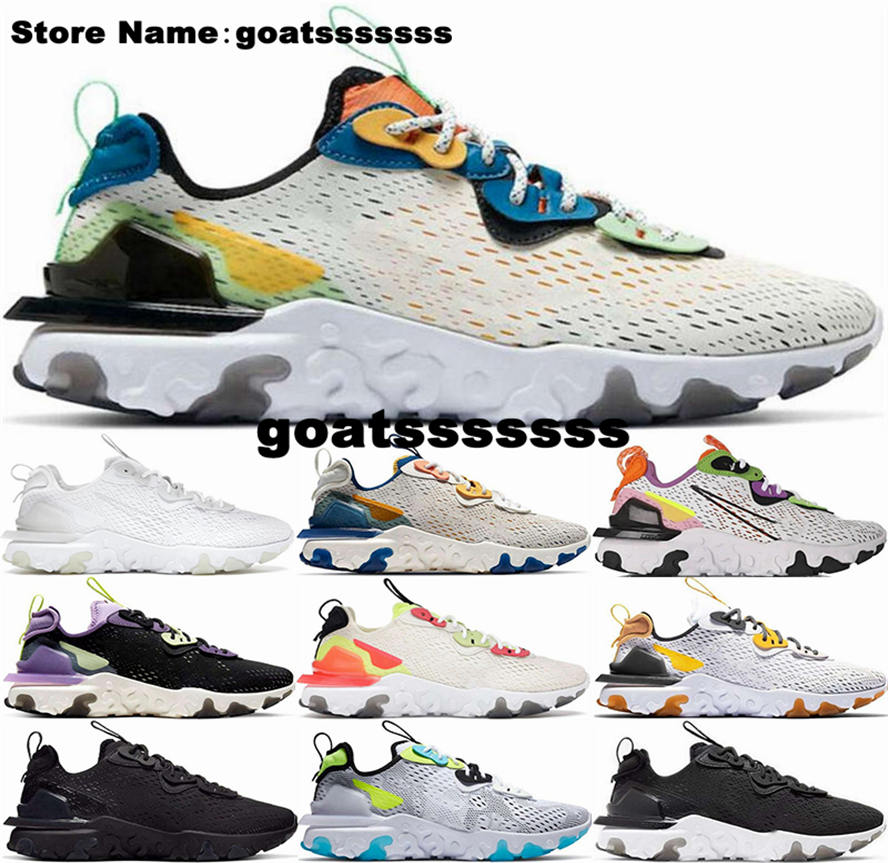

Running Mens Size 12 React Vision Trainers Sneakers Shoes Casual Us 12 Designer Eur 46 Women Us12 Purple Chaussures Athletic Grey Orange Golden Gym White Zapatos