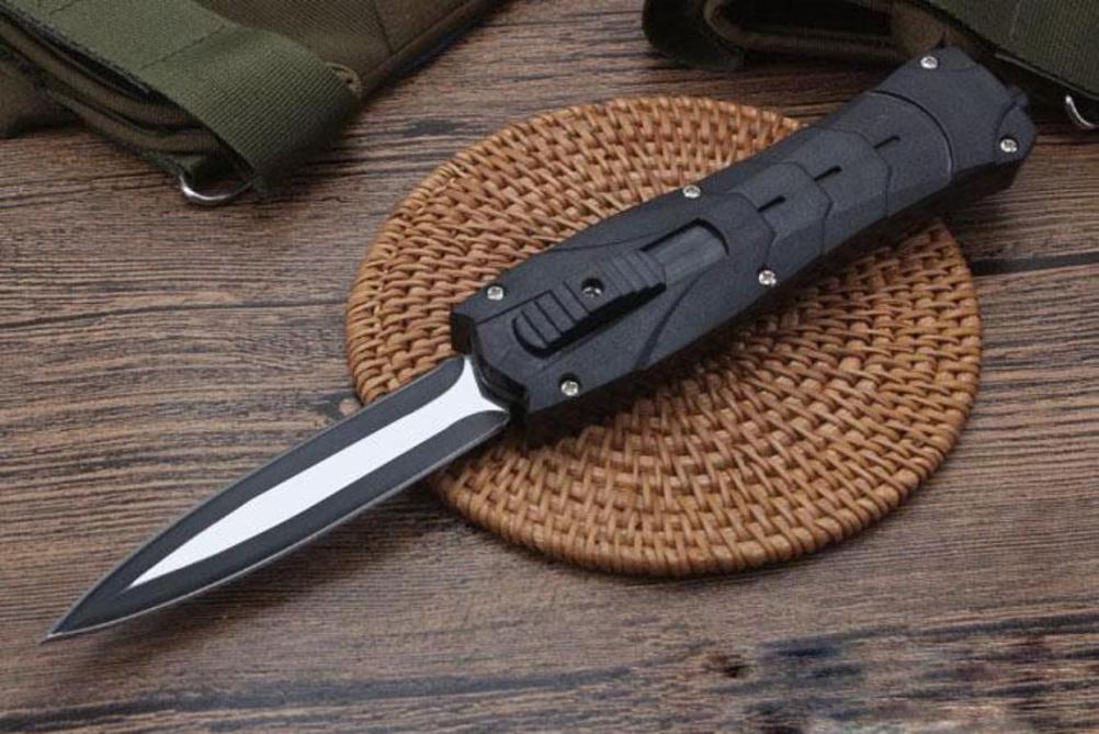 

BM 3300 3350 C07 C81 mini double action automatic knives 440 stainless steel blade Pocket knife with retail box A07 616 A1619893859