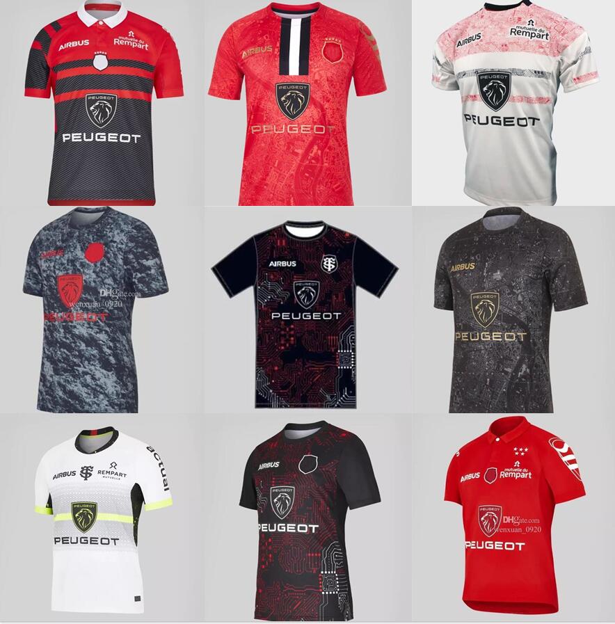 

2023 2024 BIARRITZ Racing 92 rugby jersey Maillot 22 23 Stade Francais Paris Union Toulouser Bordeaux Begles Perpignan Ernest Wallon Warm Up size S-5XL shirt