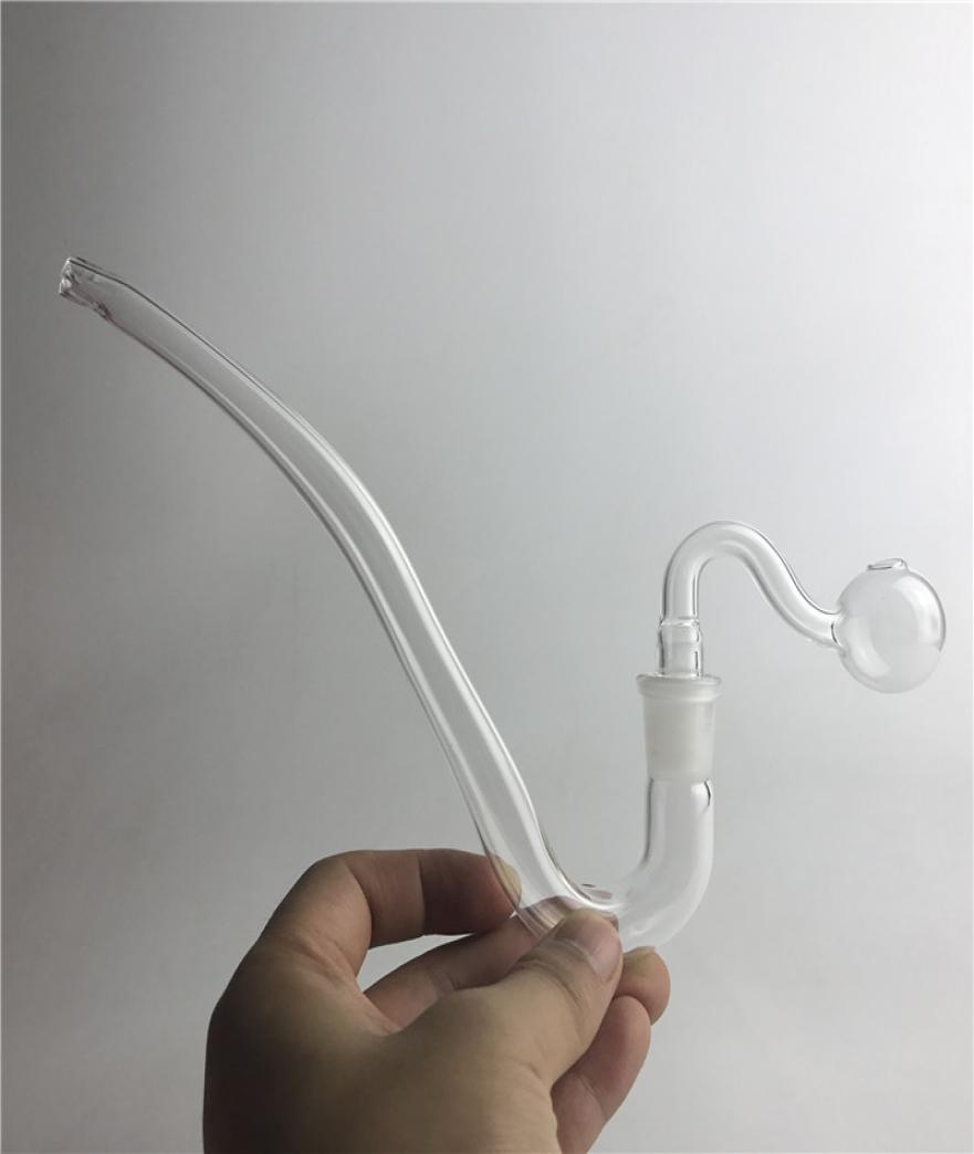 

14mm Glass Oil Burner JHook Adapter Straw Tube with 14mm Male Oil Burner Pipe 14mm Female Adapter for Oil Rigs Glass Bongs Smokin2029910