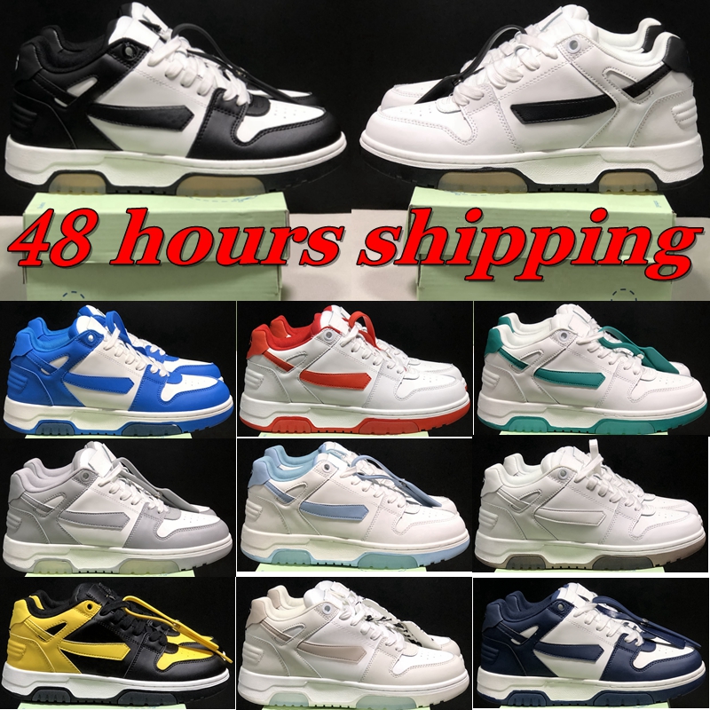 

2023 Luxury Designer Shoes Out Of Office Sneaker Casual Shoes Low Tops Offs White Vintage Distressed Leather For Walking Mens Womens Loafers Trainers Platform