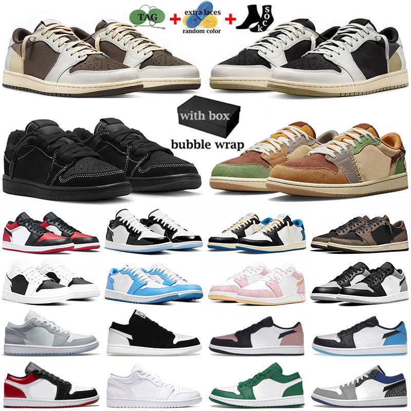 

with box jumpman 1 low basketball shoes men 1s Olive sneakers Reverse Mocha Black Phantom Bred Toe Shadow Wolf Grey Concord Panda mens womens outdoor sports trainers, Black toe