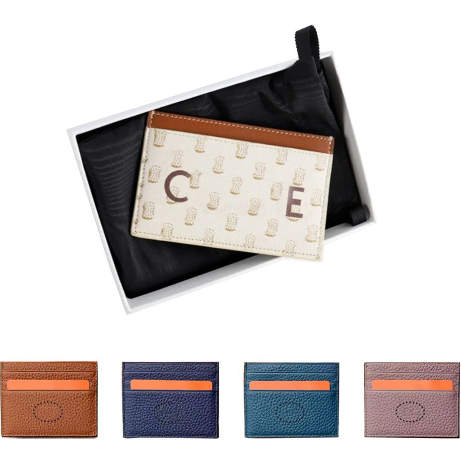 

high quality Vintage Genuine leather 16 colors Card pack Womens mini Coin Purses men Key Wallets card holders banknote Credit card slots purse Luxury Designers lady, He-pink