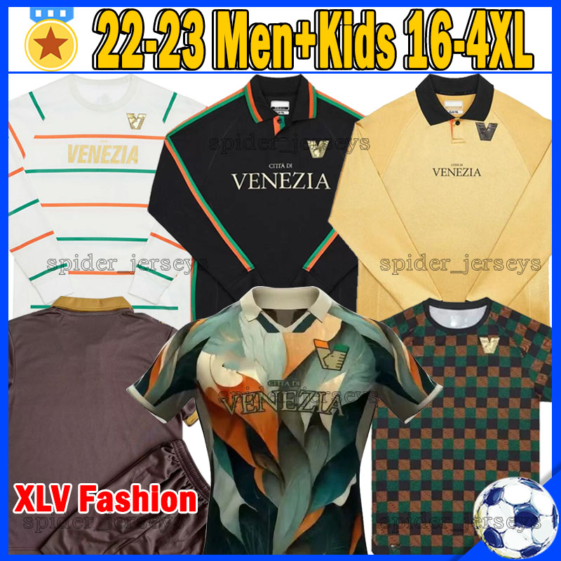 

XXXL 4XL 22/23 Venezia FC soccer Jerseys men kids kits Concept Version Venice 1998 99 ARAMU FORTE Fiordilino PERETZ HEYMANS TESSMANN CRNIGOI 2023 FOOTBALL SHIRTS, Weinisi 2022 concept version