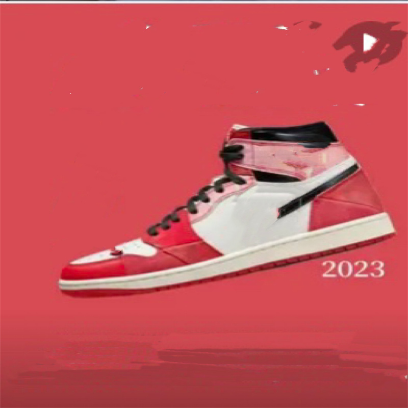 

Basketball Shoes 1 1s High Og Spiders Man Dv1748-601 Across the Verse Sports Sneakers Trainers Mens women Red White