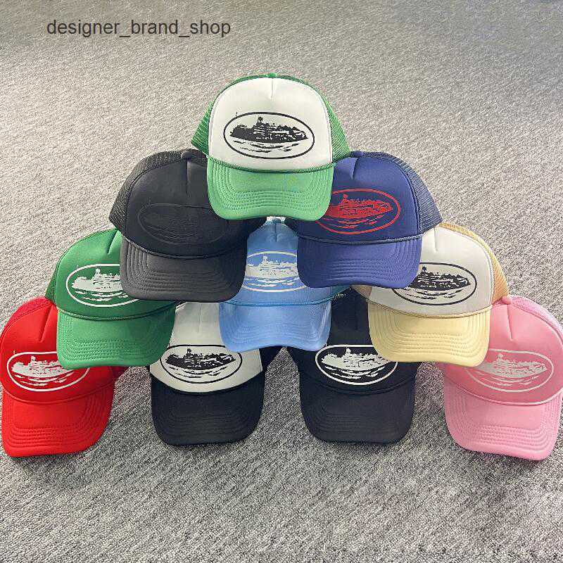 

2023 Designer Ball Caps Corteiz Crtz Hat 22ss American Fashion Truck Cap Printed Baseball BVNN 6LCA, Red