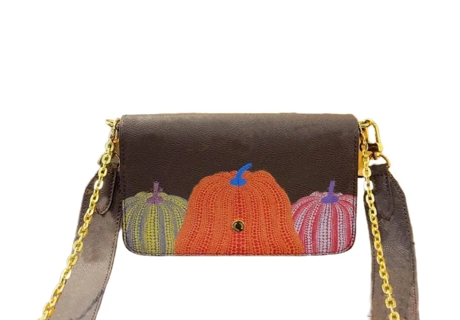 

2023Yayoi Kusama Handbag YK Onthego Pillow Purse Polka Dots Handle Bags Women Tote Bag Shoulder Bag with Pumpkin-ShapedHandbag Card packageCosmetic Bag Bucket bag, C 25 champagne bucket