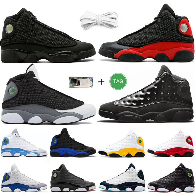 

jumpman 13 13s mens basketball shoes Bred Cap and Gown Chicago Hyper Royal DMP Black Cat Obsidian University Blue men trainers sports sneakers sneaker, Color#6