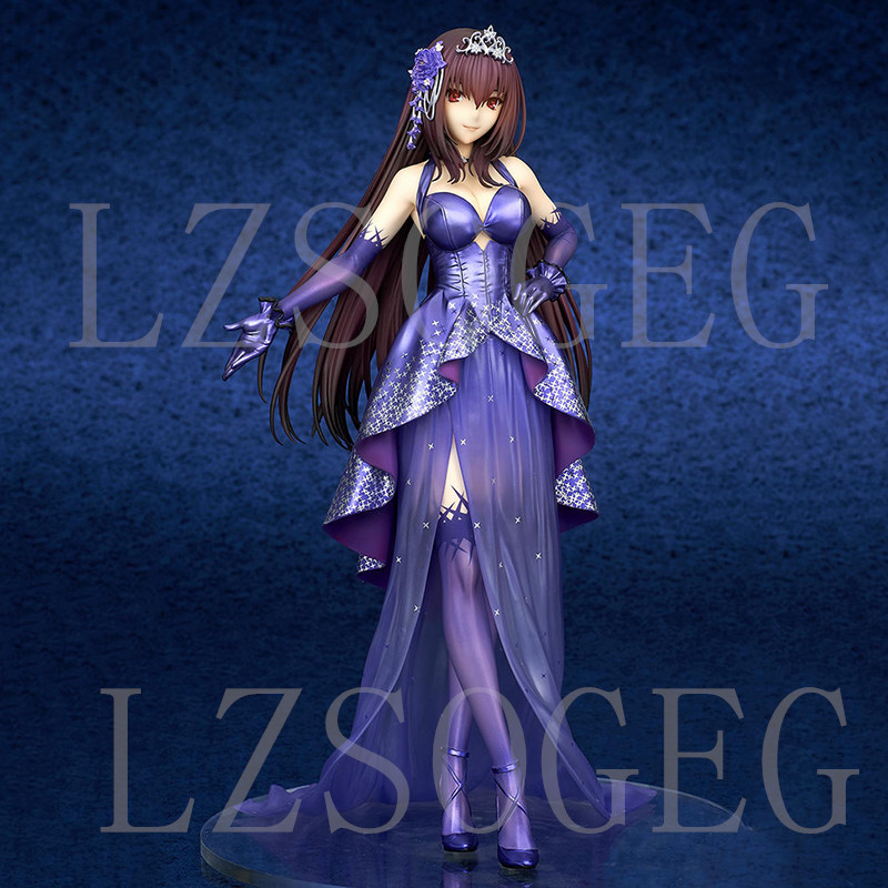 Funny Toys QuesQ Fate/Grand Order Lancer/Scathach Heroic Spirit Formal Dress 1/7 PVC Action Figure Anime Sexy Figure Model Toys-image-871048874