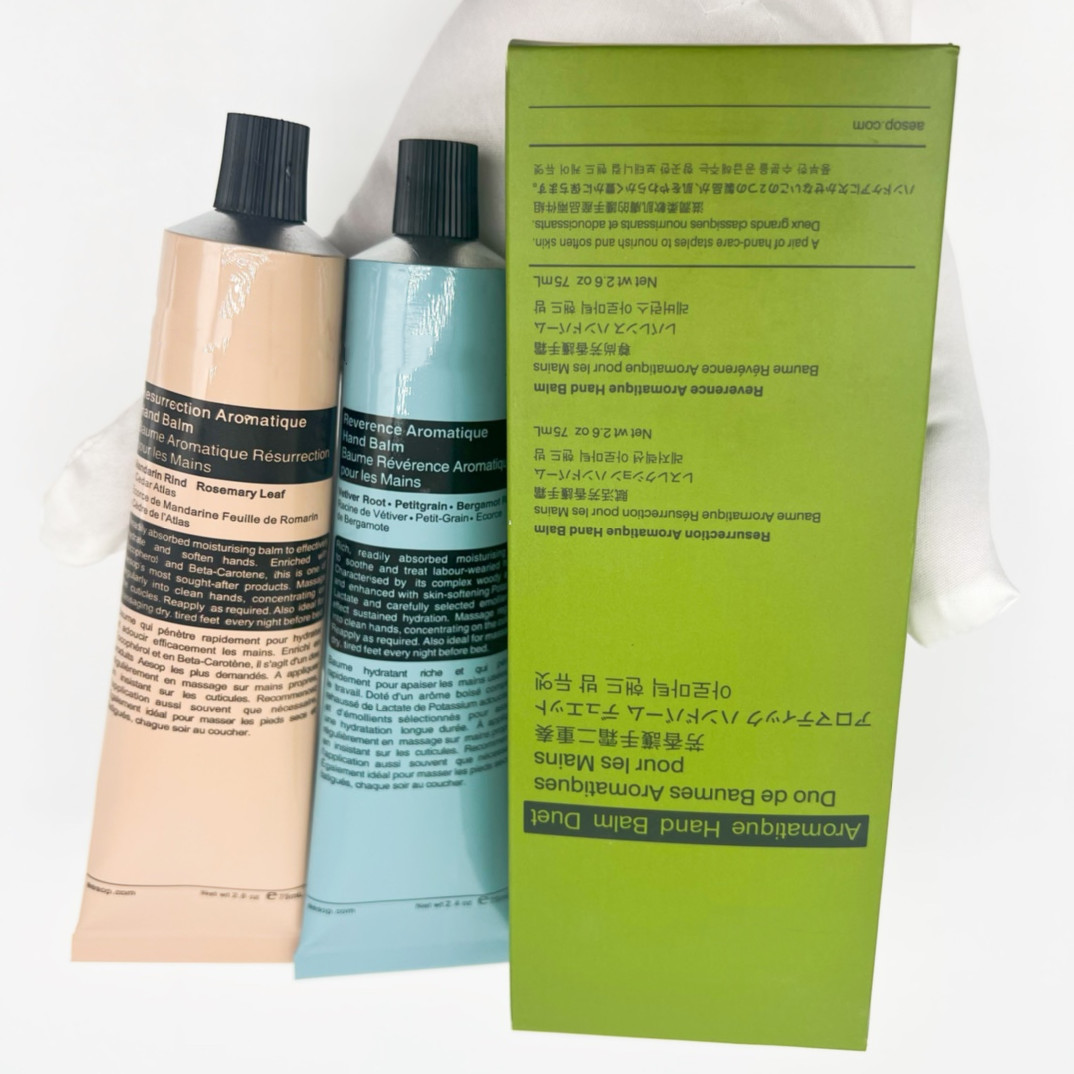 

STOCK Resurrection Aromatique Hand Balm 2pcs Set The Hand Treatmen 75ml Hands Cream