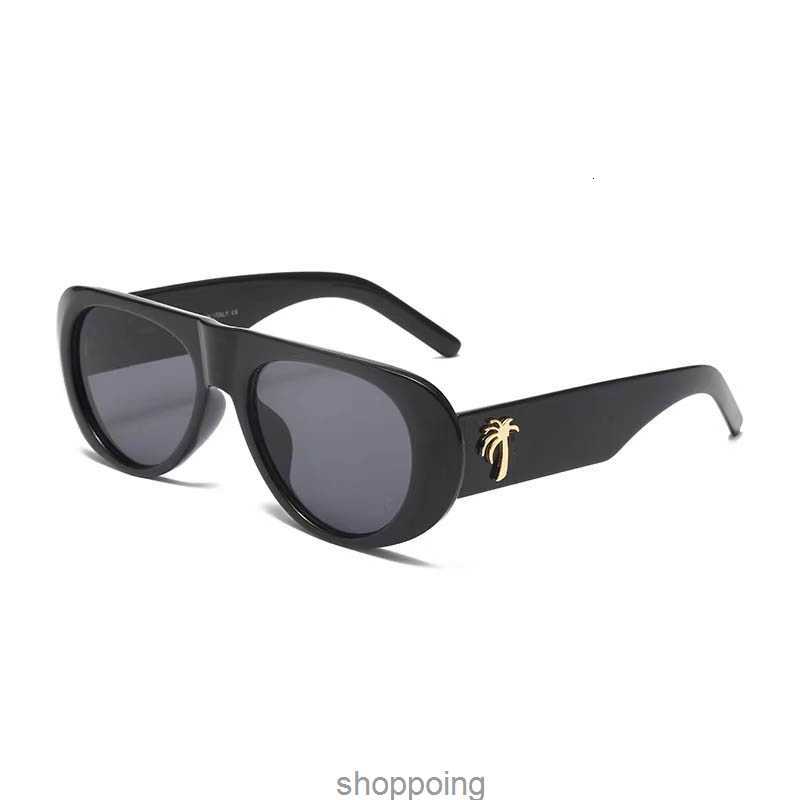 

Relief Palm Tree Vintage Sunglasses Men Top Sun Glasses Goggle Beach Adumbral
