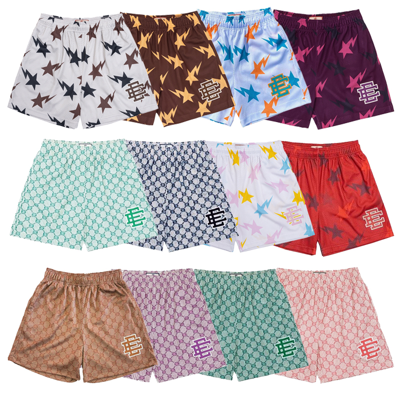

mens swim short designer eric emanuel ee Summer running Men Sports jogging fitness quick dry mens gym Sport Short Pants beach pants resort men's beach sports