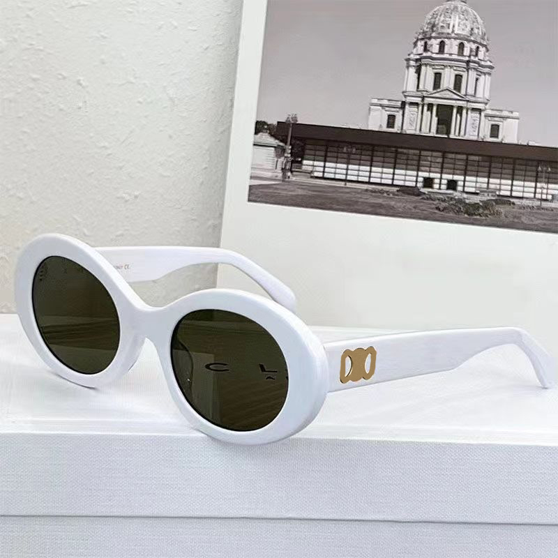 

617s Sunglasses Sunglasses for Women Oval Designer Sunglasses for Men Traveling Fashion Adumbral Beach Sungl