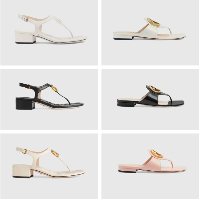 

Spring and summer new brand high heel sandals flip-flops interlocking G sandals sheepskin lining size: 35-42 with box