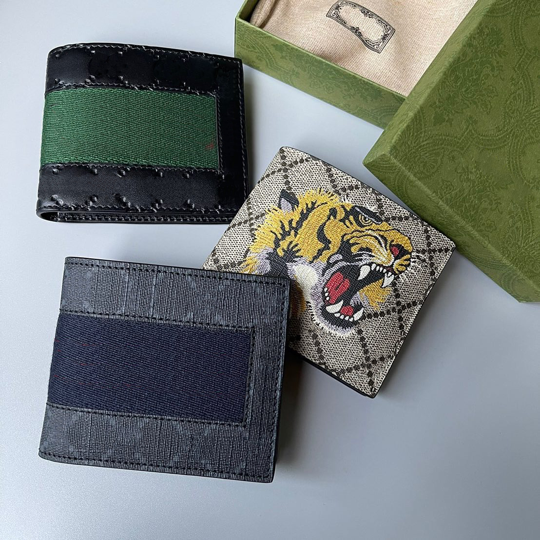 

2023New style Top quality Coin Purses Marmont womens Key Wallets ophidi banknote mens Card Holders Credit card slots designers with box Wallet canvas Fashion purse, G black + webbing