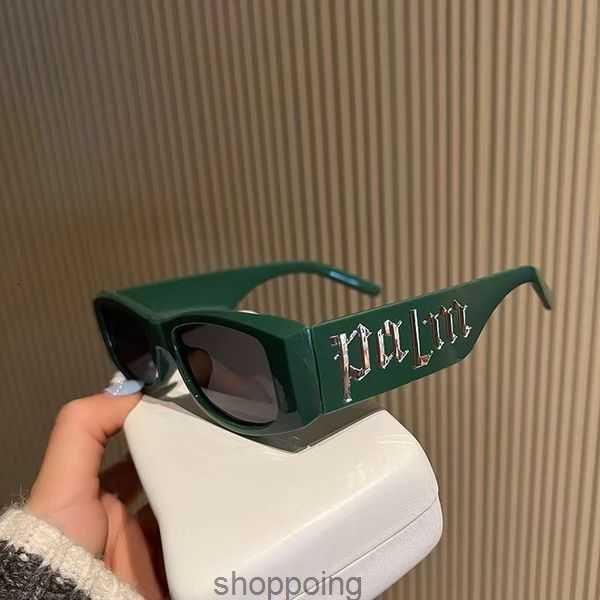 

European and American Street Concave Palm Angles Decoration Sunglasses Small Square Glasses Sun Shading Sunglasses